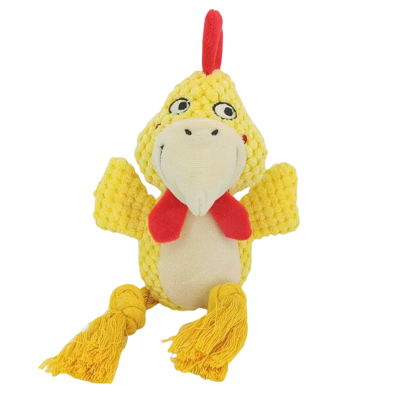 Tough Plush Squeaky Dog Toy