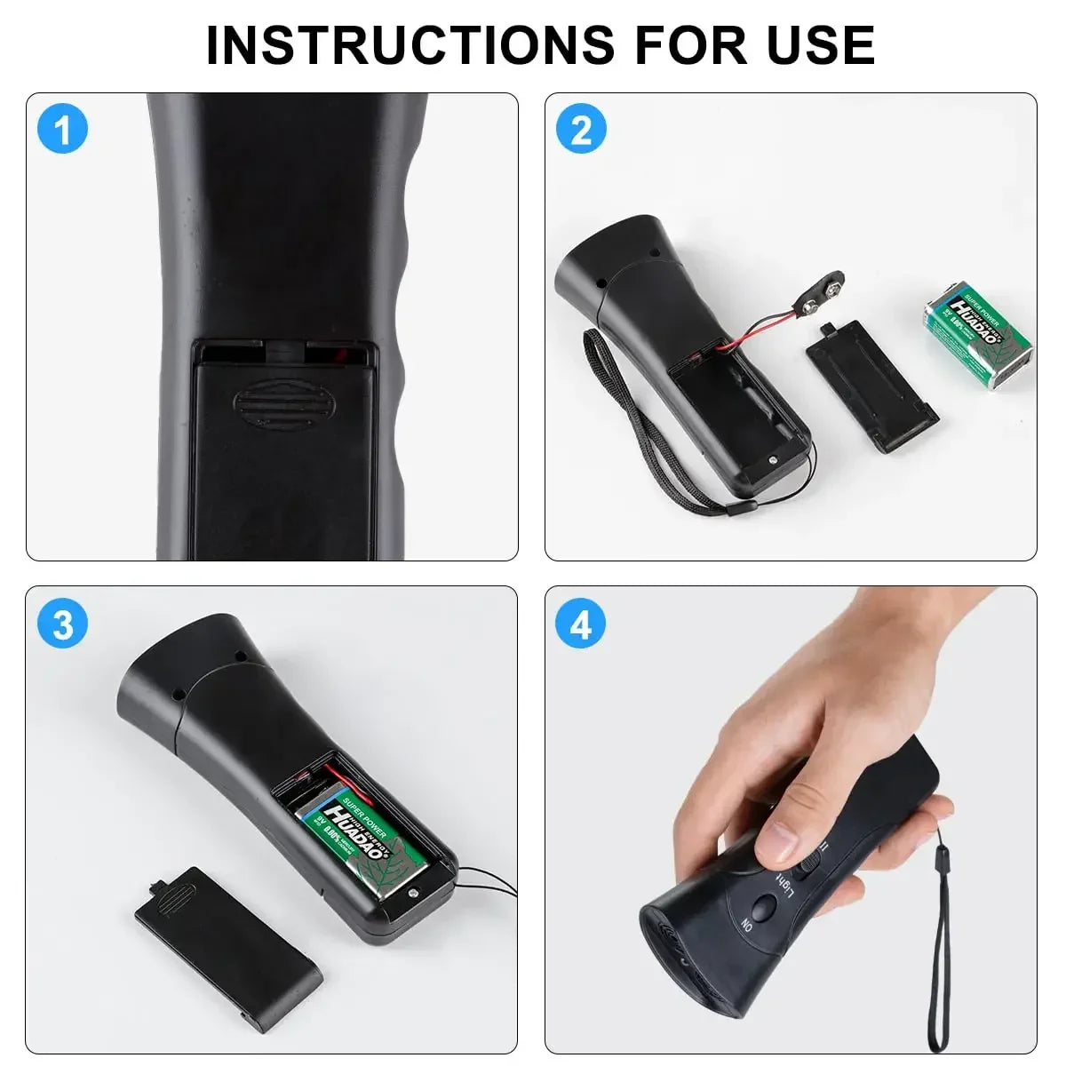 Ultrasonic Bark Control Trainer