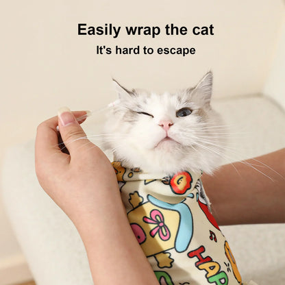 Cat Grooming Restraint Wrap