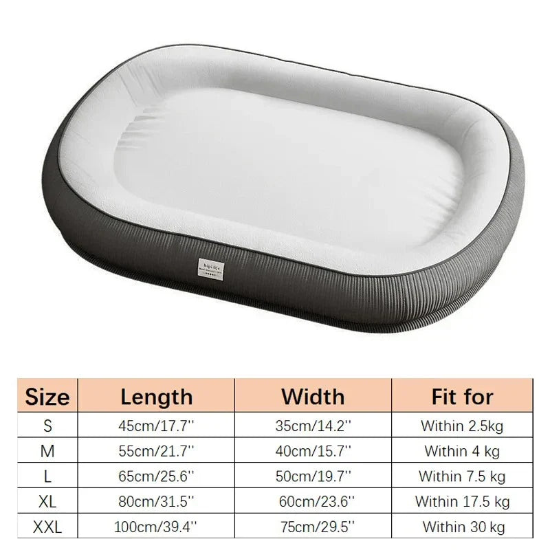 Plush Pet Bed Basket