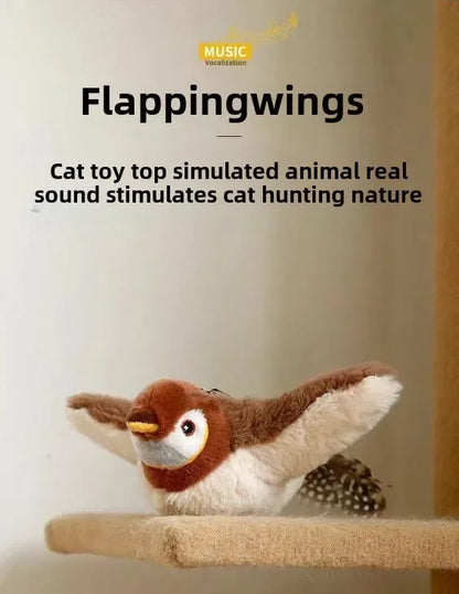 Interactive Catnip Bird Toy