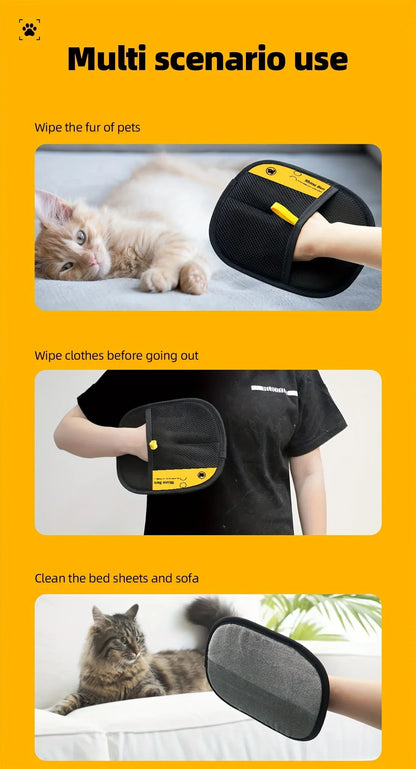 Deshedding Pet Grooming Gloves