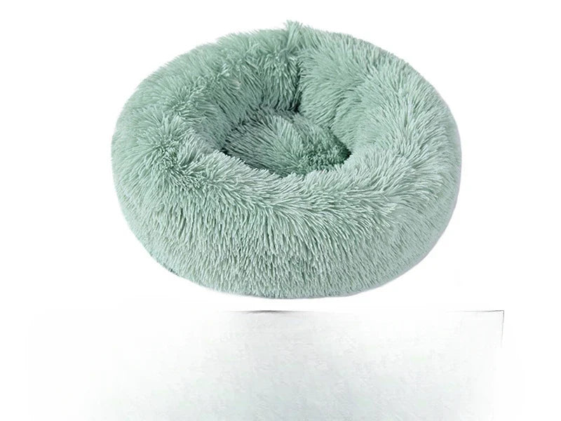 Round Plush Pet Nest Bed