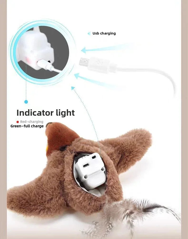 Interactive Catnip Bird Toy