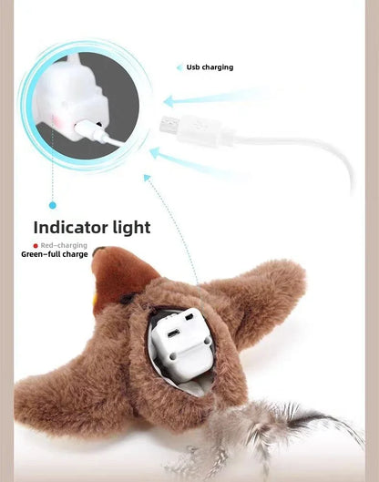 Interactive Catnip Bird Toy