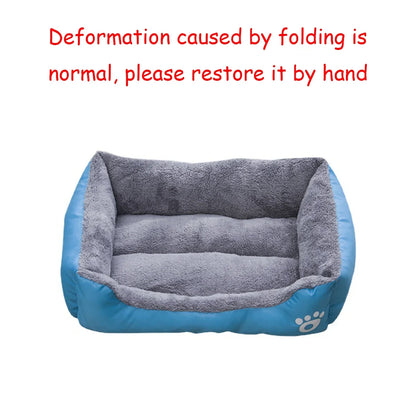 Waterproof Square Pet Bed