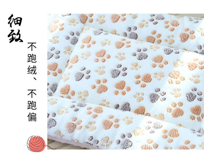 Double-Sided Plush Pet Mat