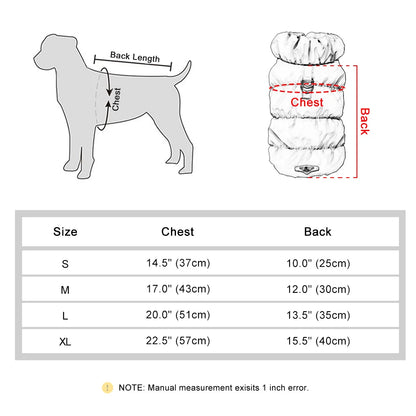 Windproof Winter Pet Jacket