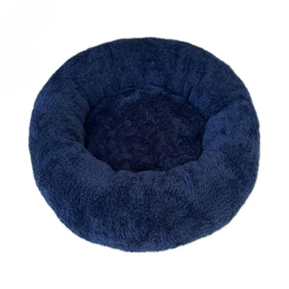Round Plush Pet Nest Bed