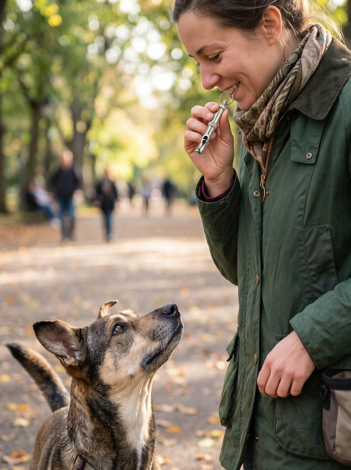 Adjustable Dog Training Whistle lifestyle 1