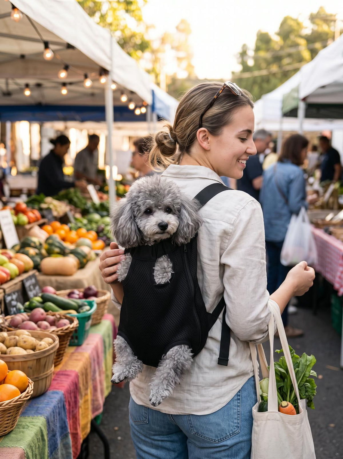 Front Pet Carrier Backpack lifestyle 3