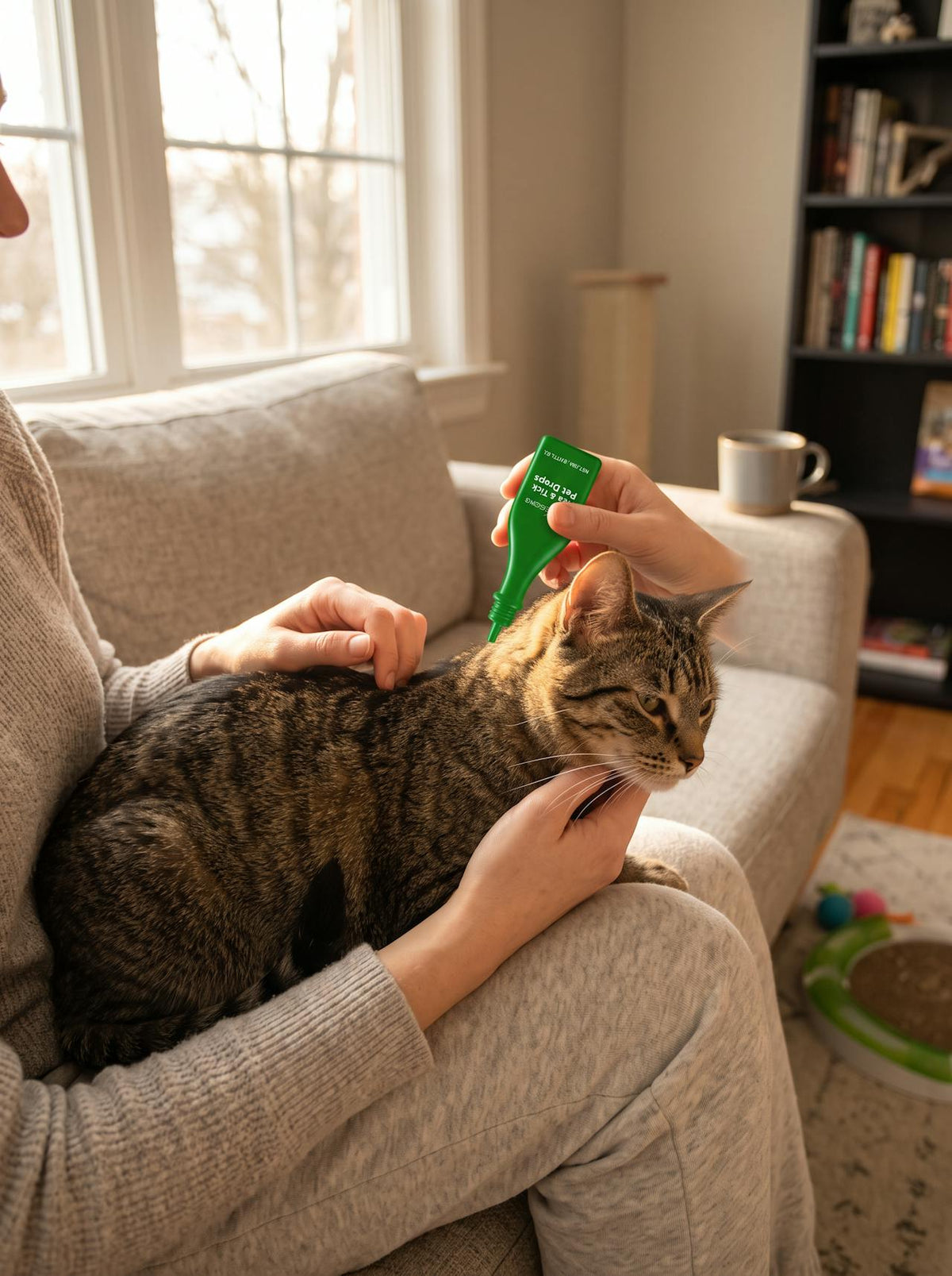 Cat Flea & Tick Drops lifestyle 3