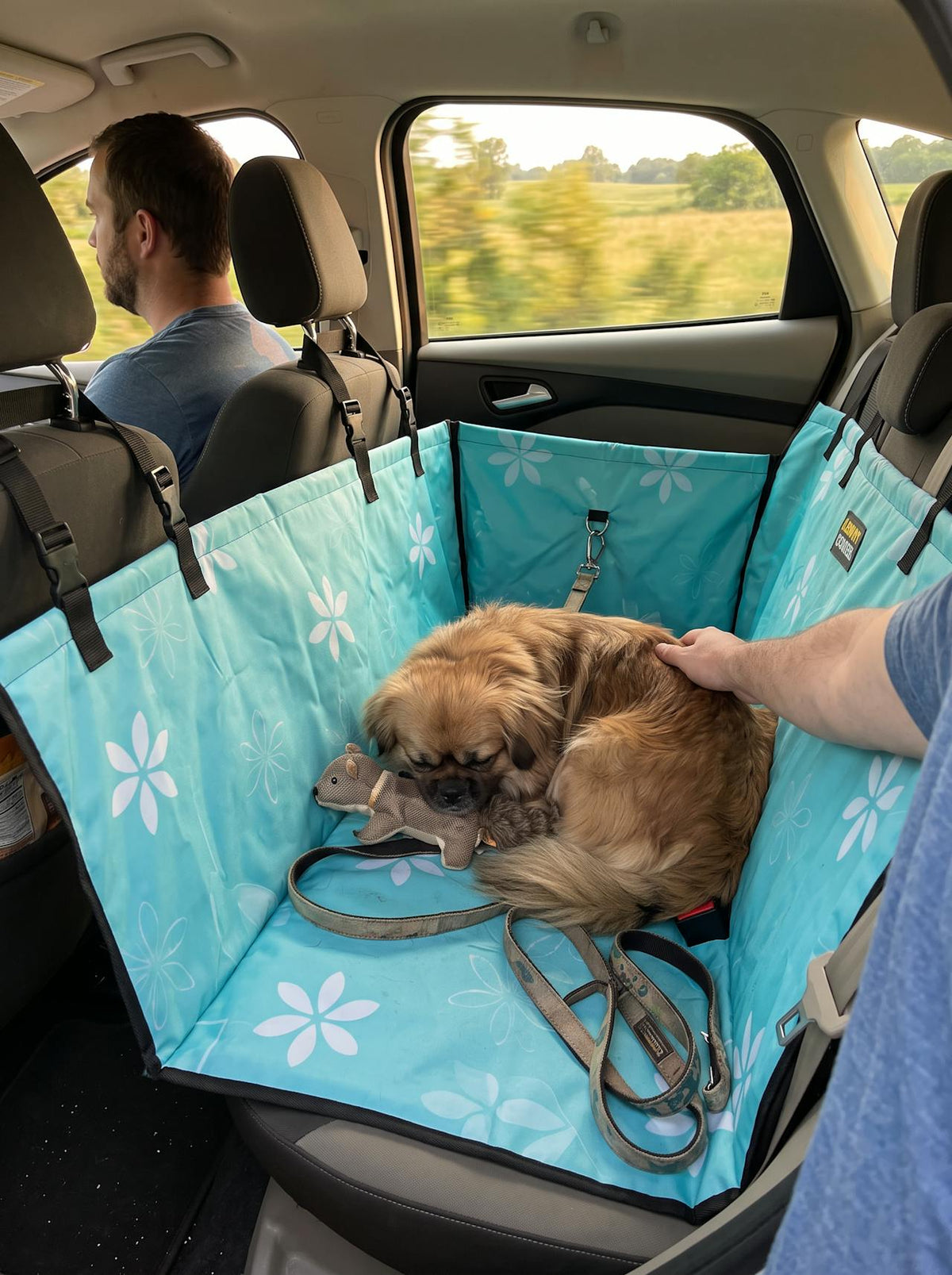 Pet Car Seat Cover Hammock lifestyle 2