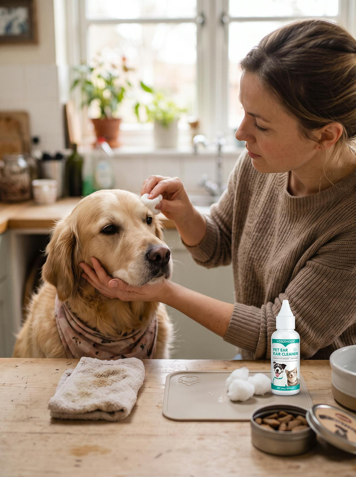 Pet Ear Cleaning Oil 30ml lifestyle 1