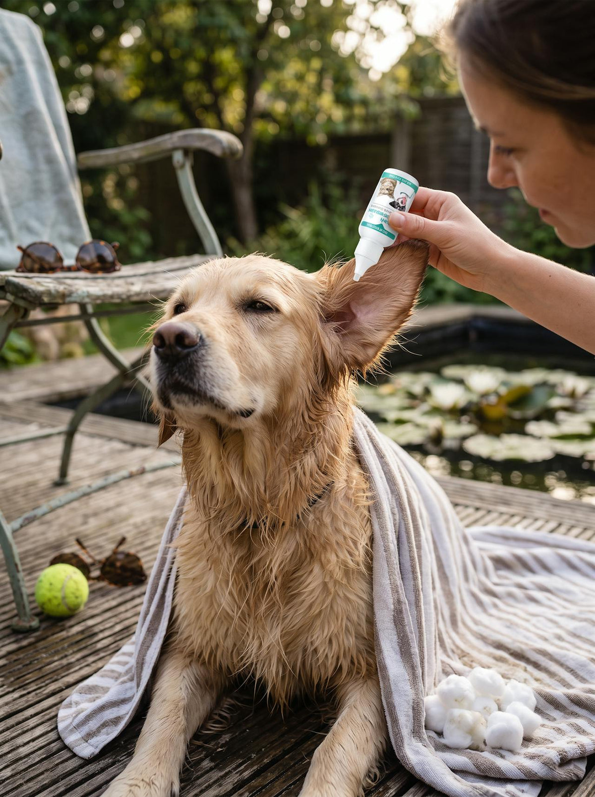 Pet Ear Cleaning Oil 30ml lifestyle 3