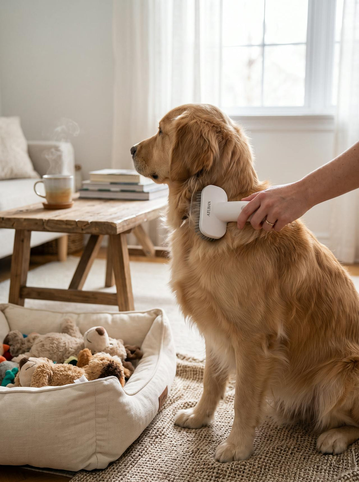 Dog Grooming Vacuum Kit lifestyle 1