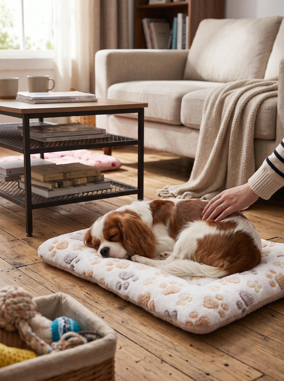 Double-Sided Plush Pet Mat lifestyle 3