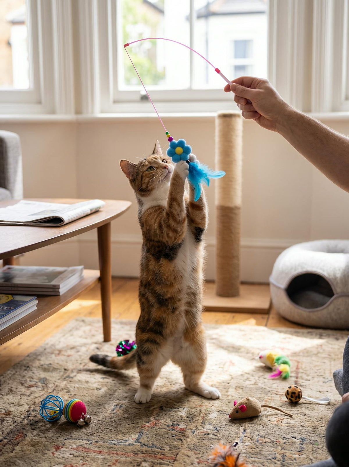 Cat Toy Variety Set lifestyle 1