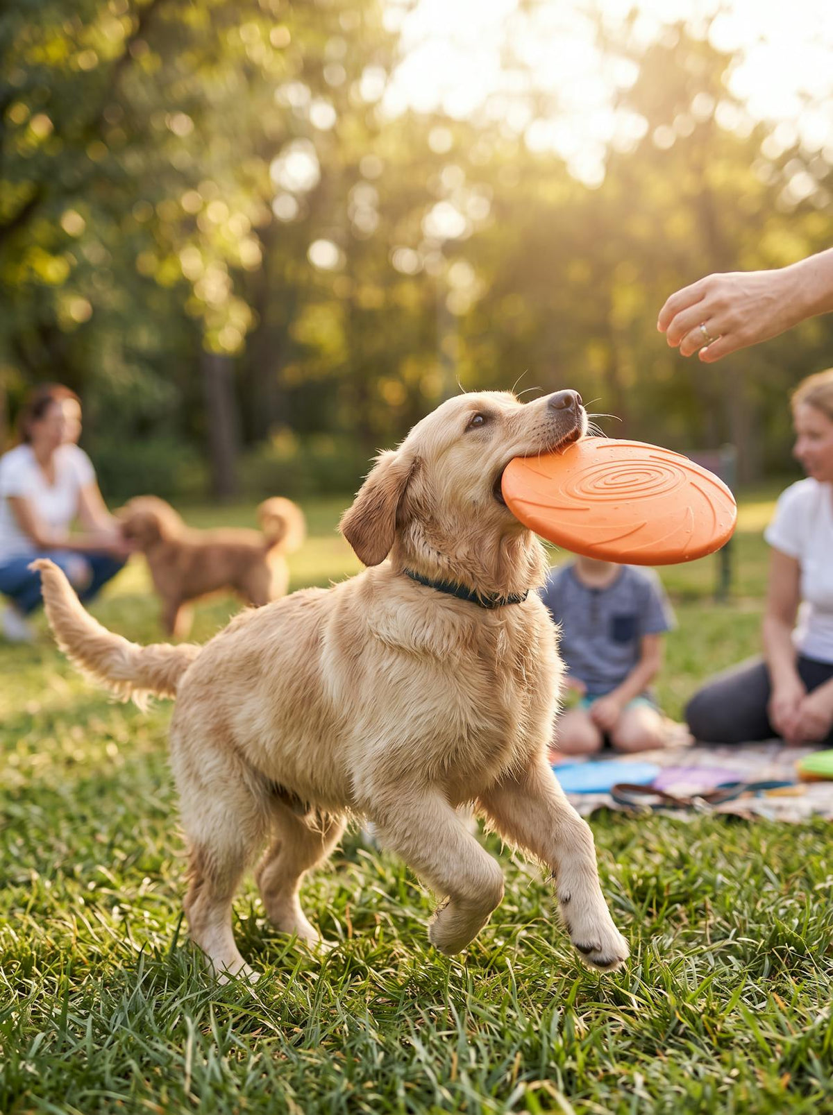 Silicone Flying Disc for Dogs lifestyle 3