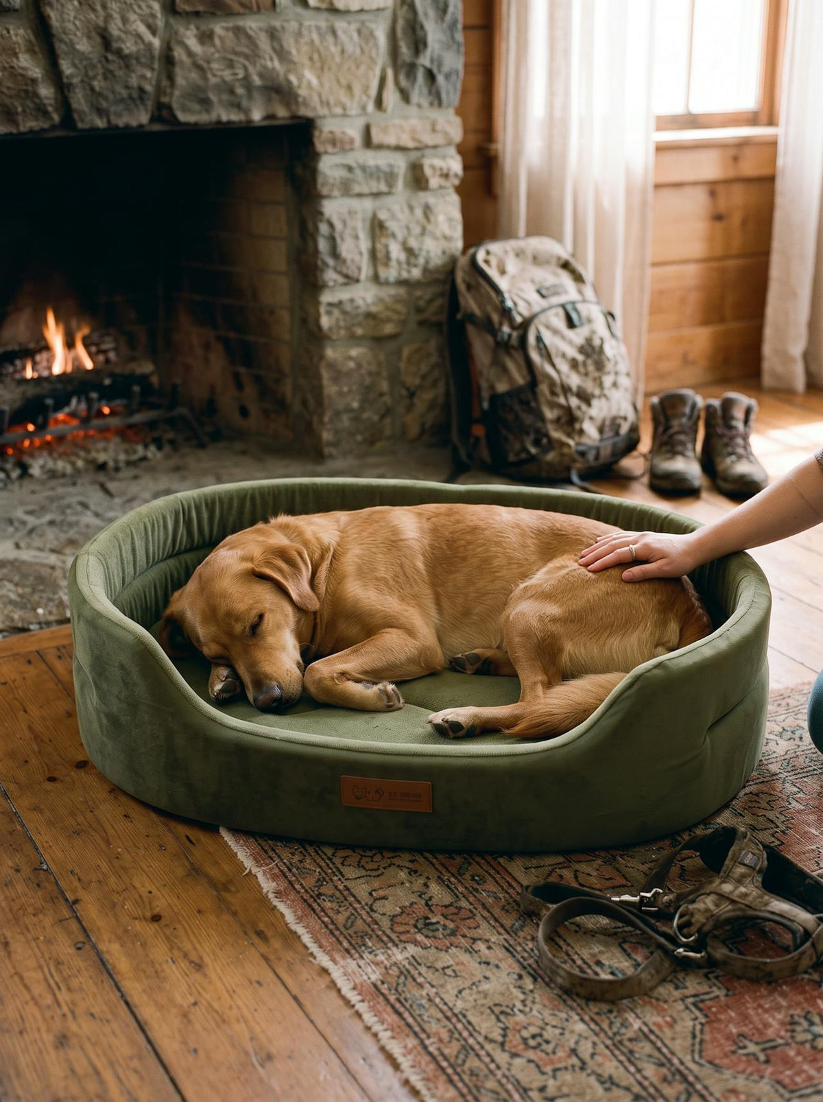 Fluffy Pet Sofa Bed lifestyle 3
