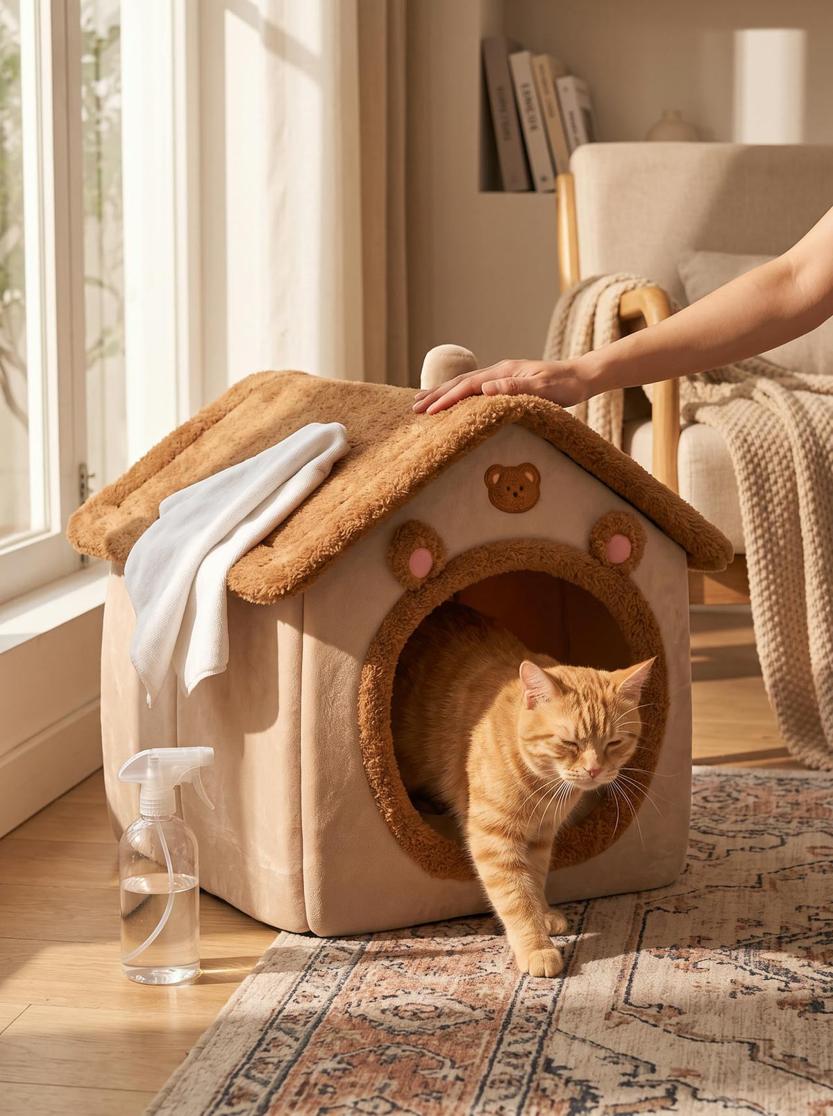 Foldable Washable Pet House lifestyle 3