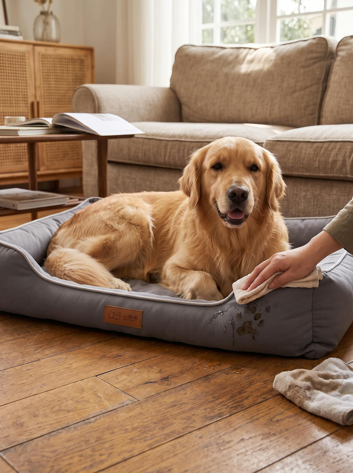 Four-Season Waterproof Pet Bed lifestyle 2