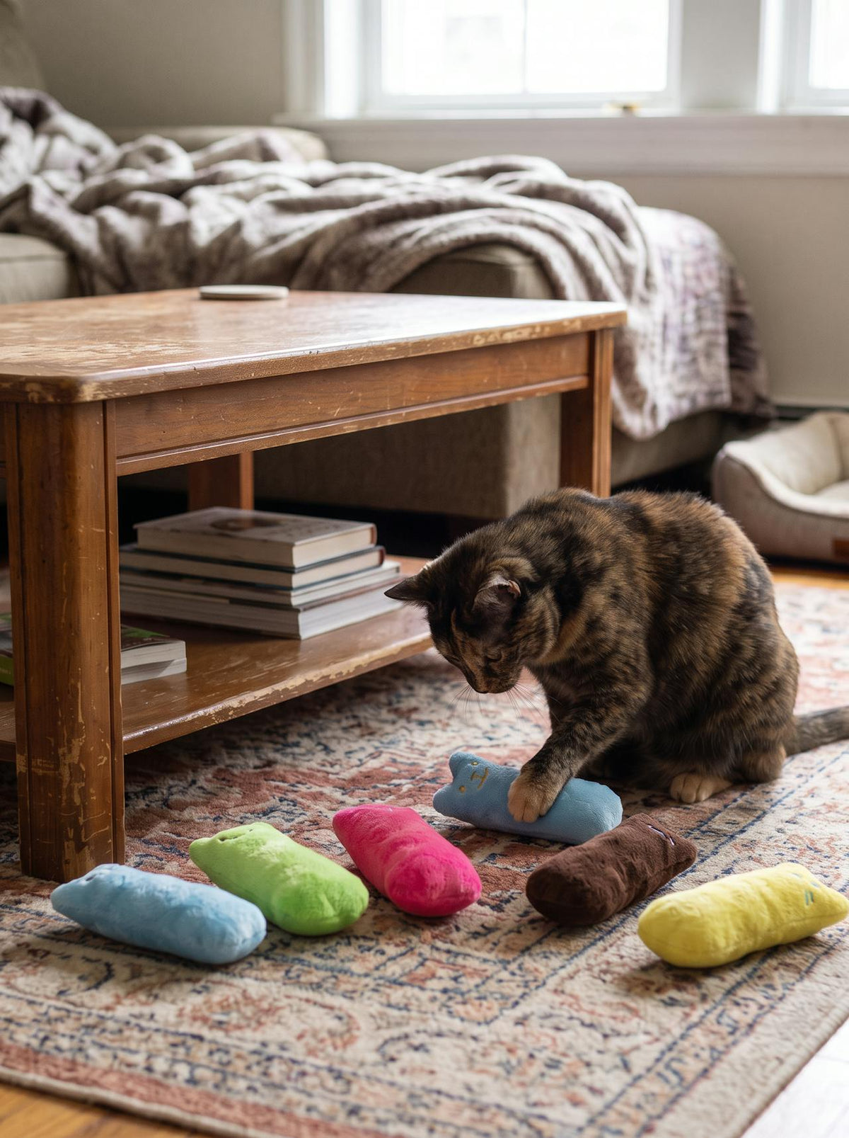 Squeaky Catnip Plush Toy lifestyle 3