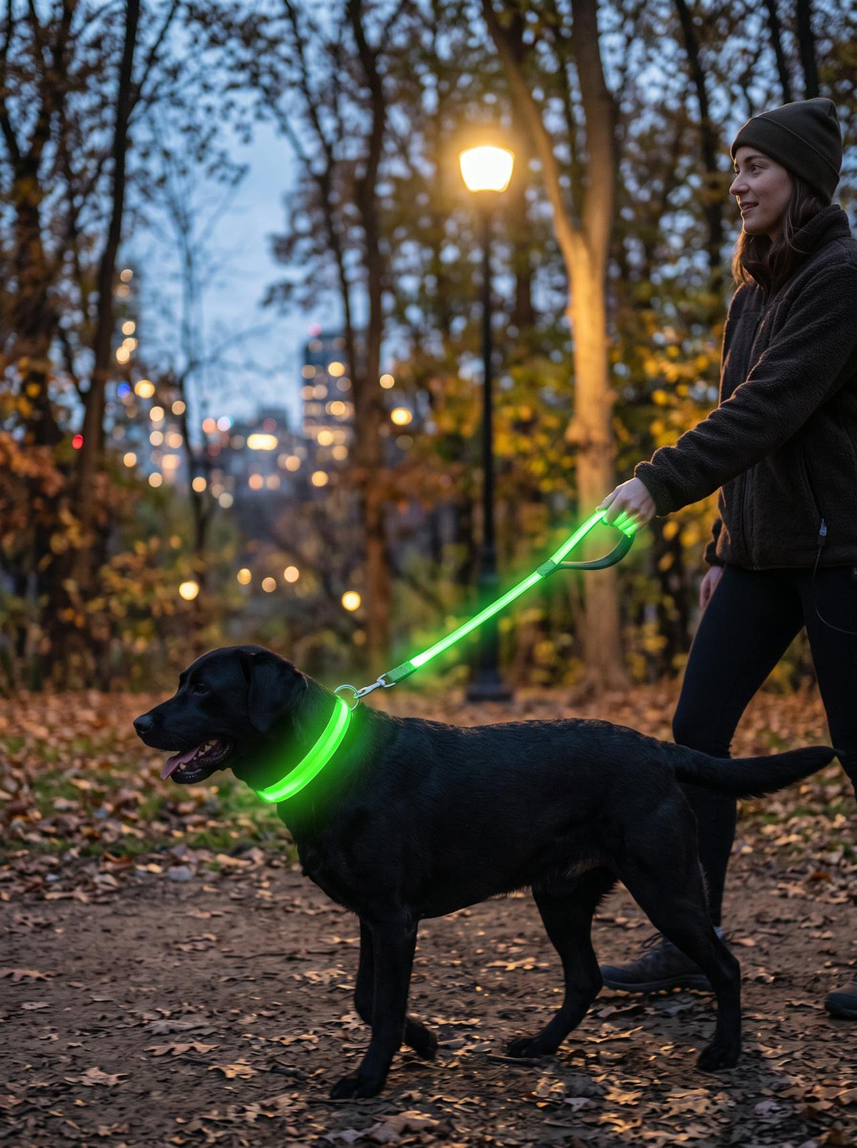 LED Rechargeable Dog Collar