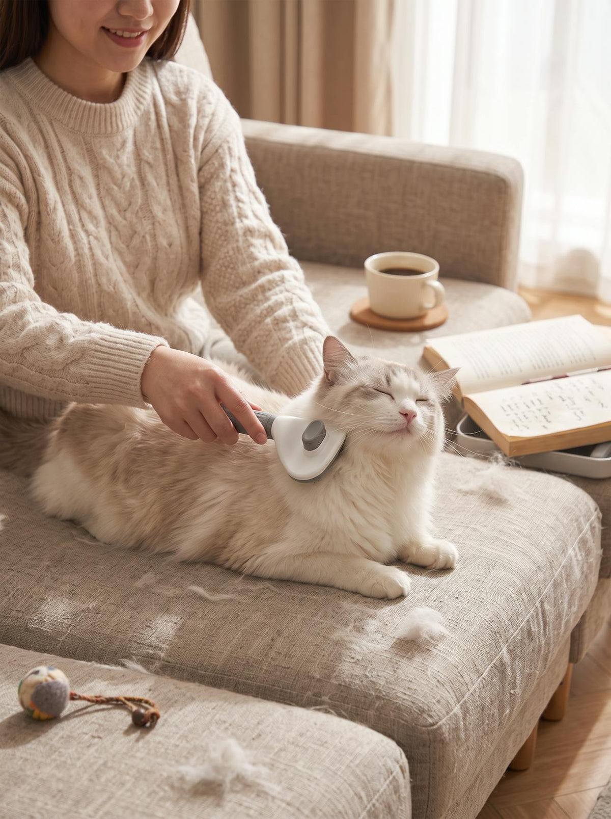 Long-Hair Pet Grooming Comb lifestyle 3