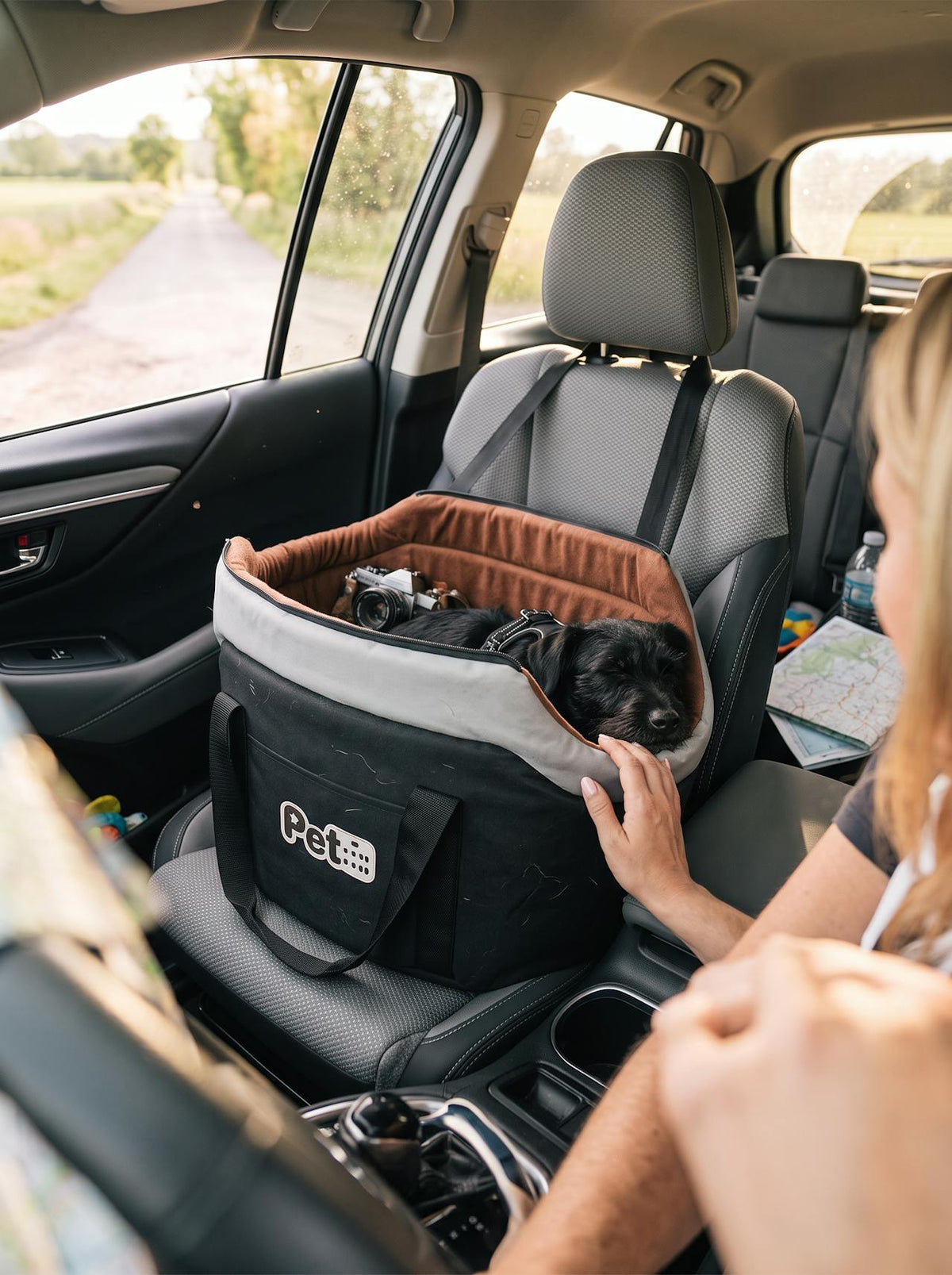 Soft-Sided Pet Carrier Tote lifestyle 1