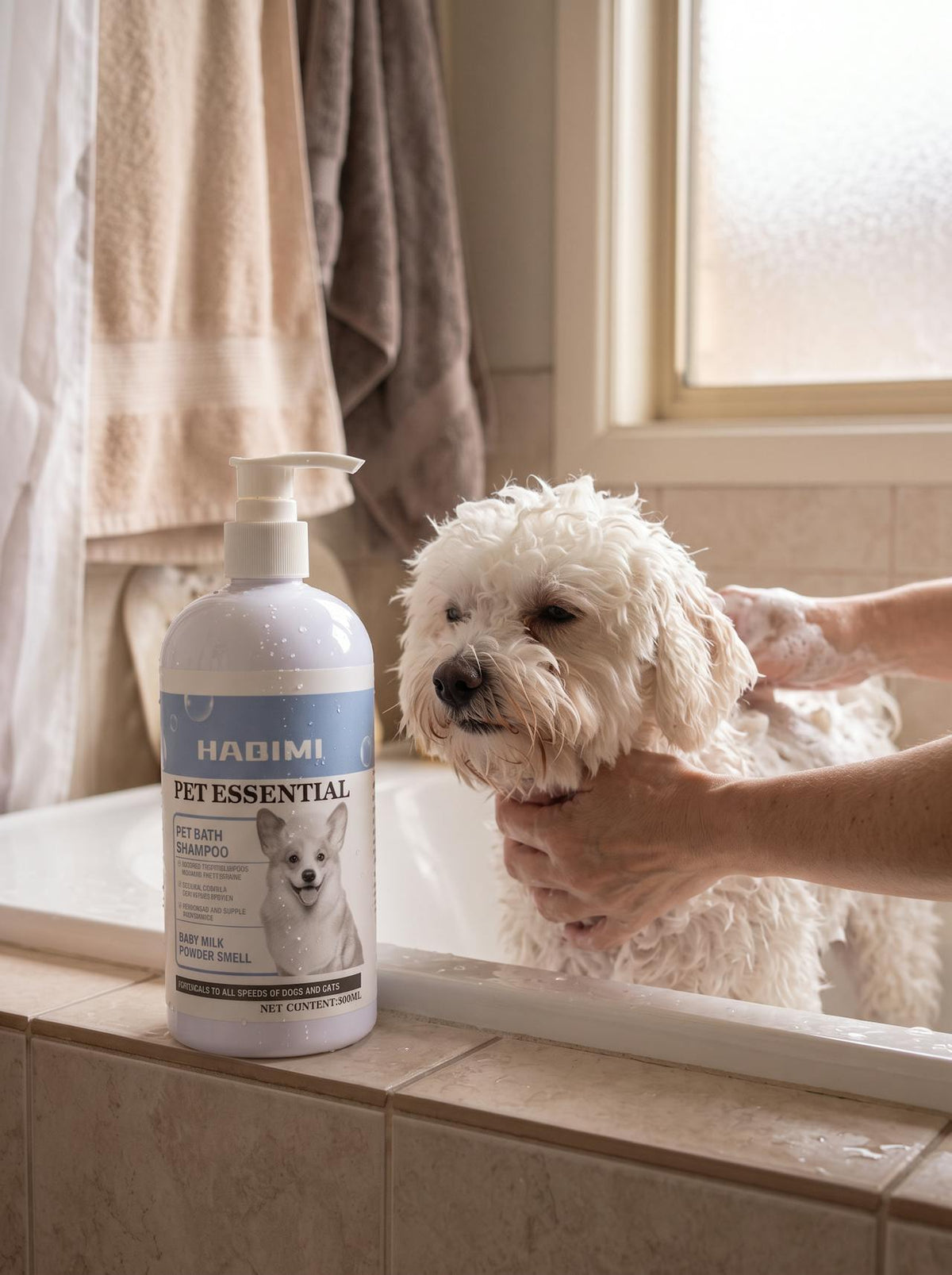 Gentle Deodorizing Pet Shampoo 500ml lifestyle 2