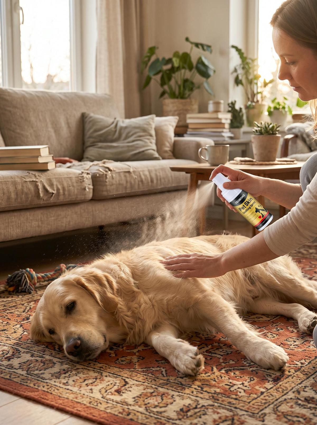 Pet Skin Relief Spray lifestyle 2