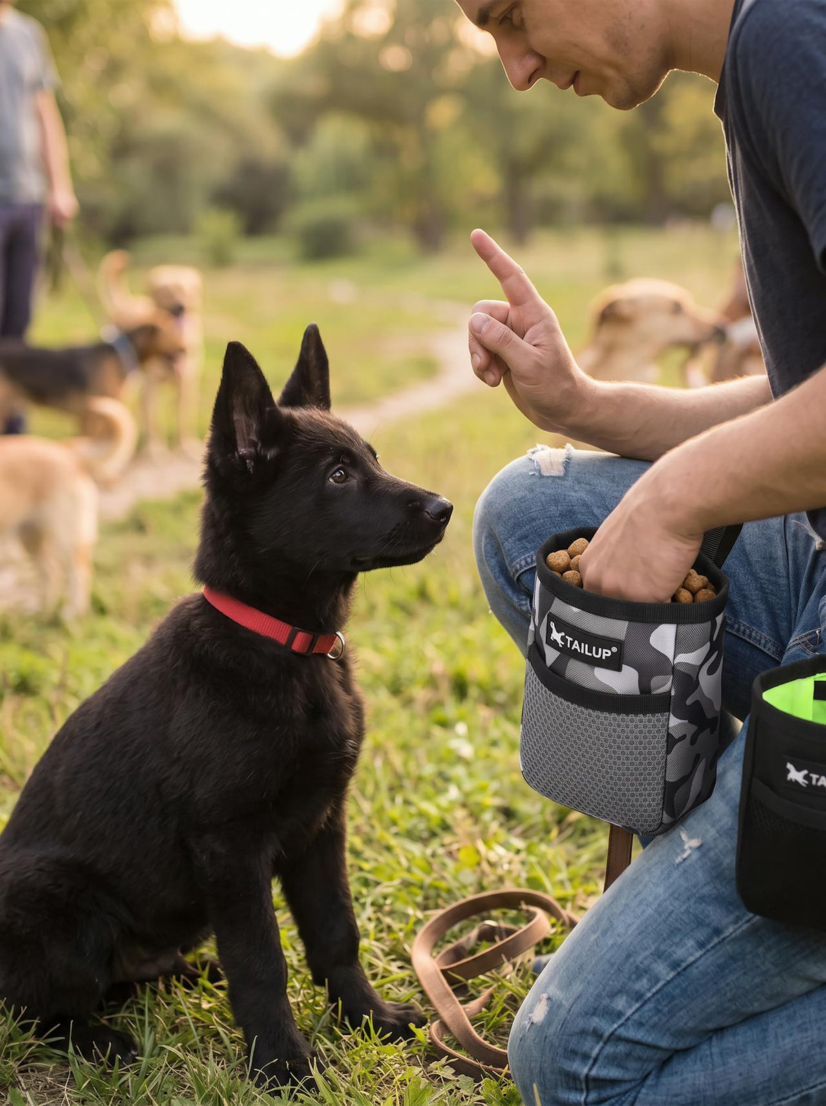 Dog Treat Training Pouch lifestyle 3