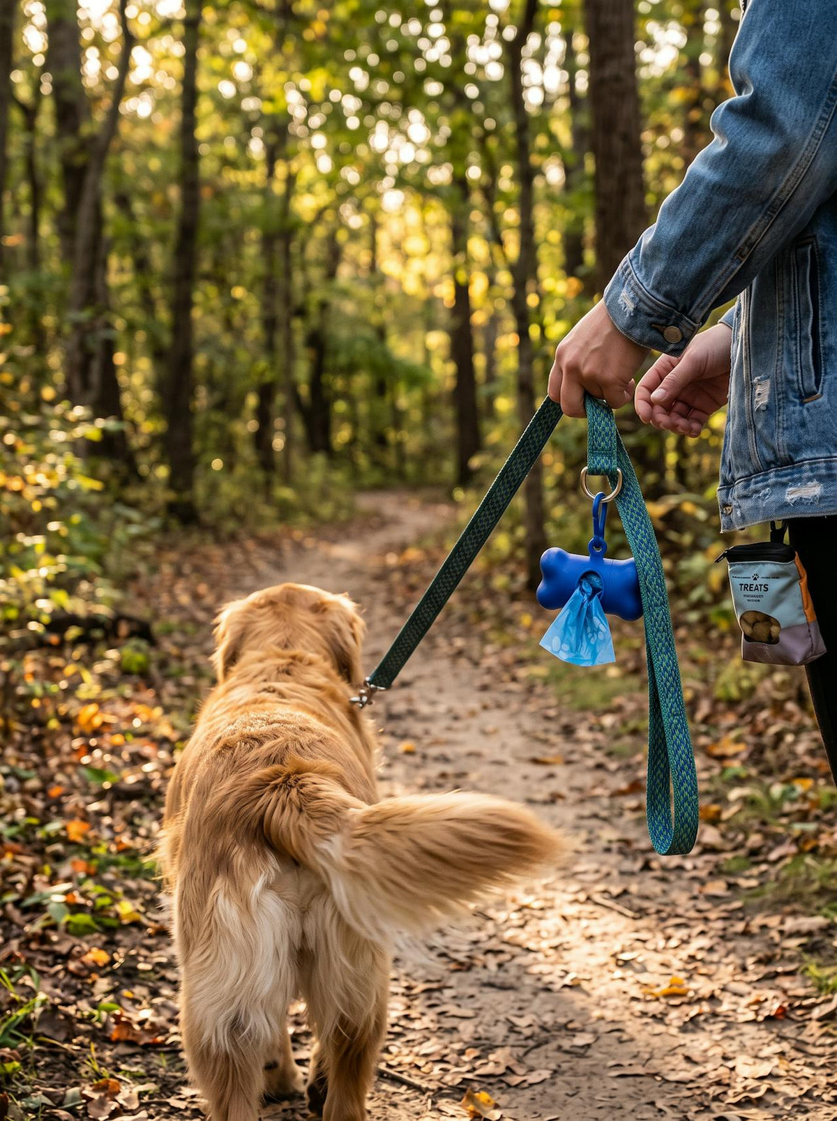 Leak-Proof Dog Poop Bags lifestyle 2