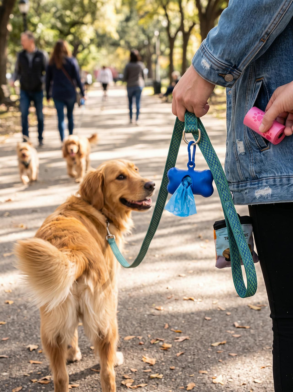 Leak-Proof Dog Poop Bags lifestyle 3