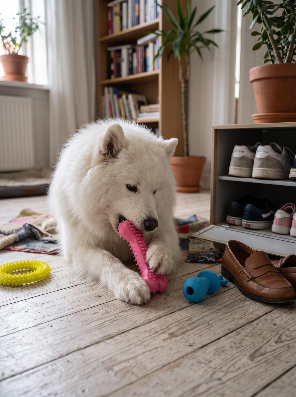 Rubber Chew Toy for Small Dogs lifestyle 2