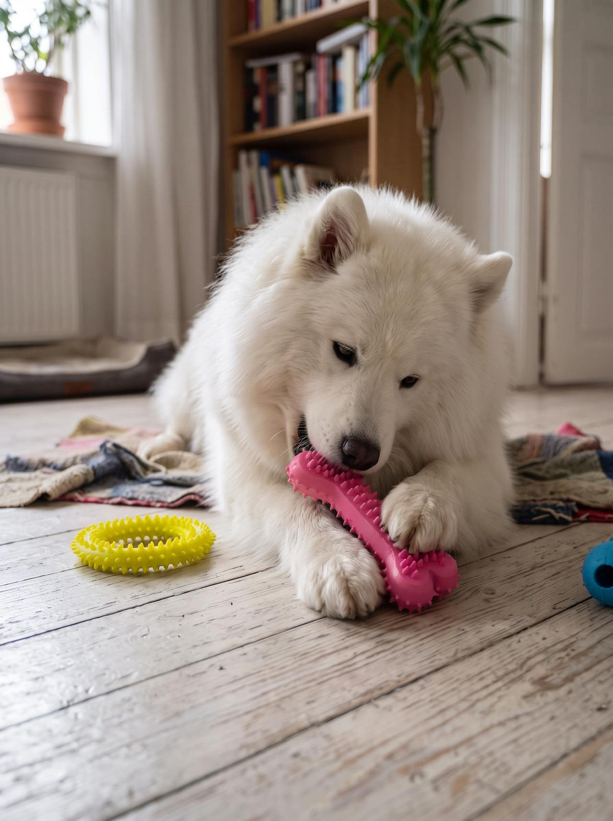 Rubber Chew Toy for Small Dogs lifestyle 3