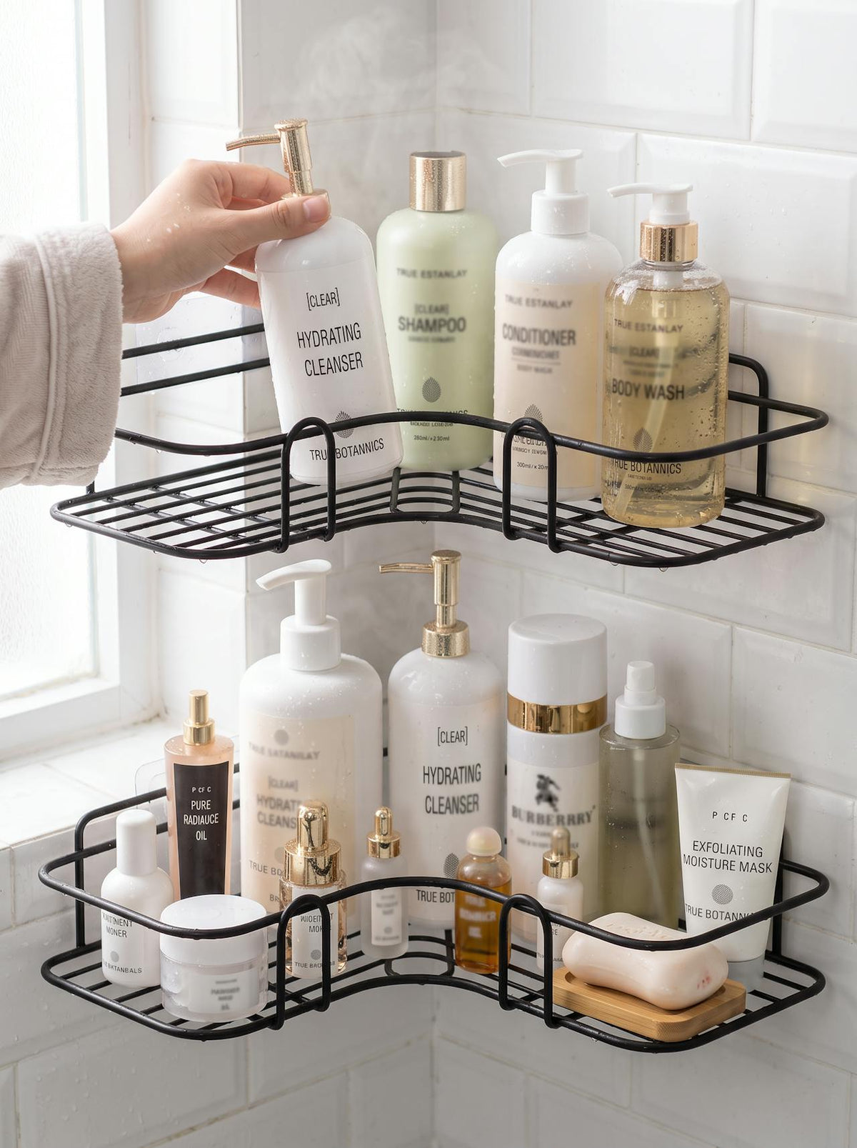 Wall-Mounted Grooming Supplies Shelf lifestyle 2