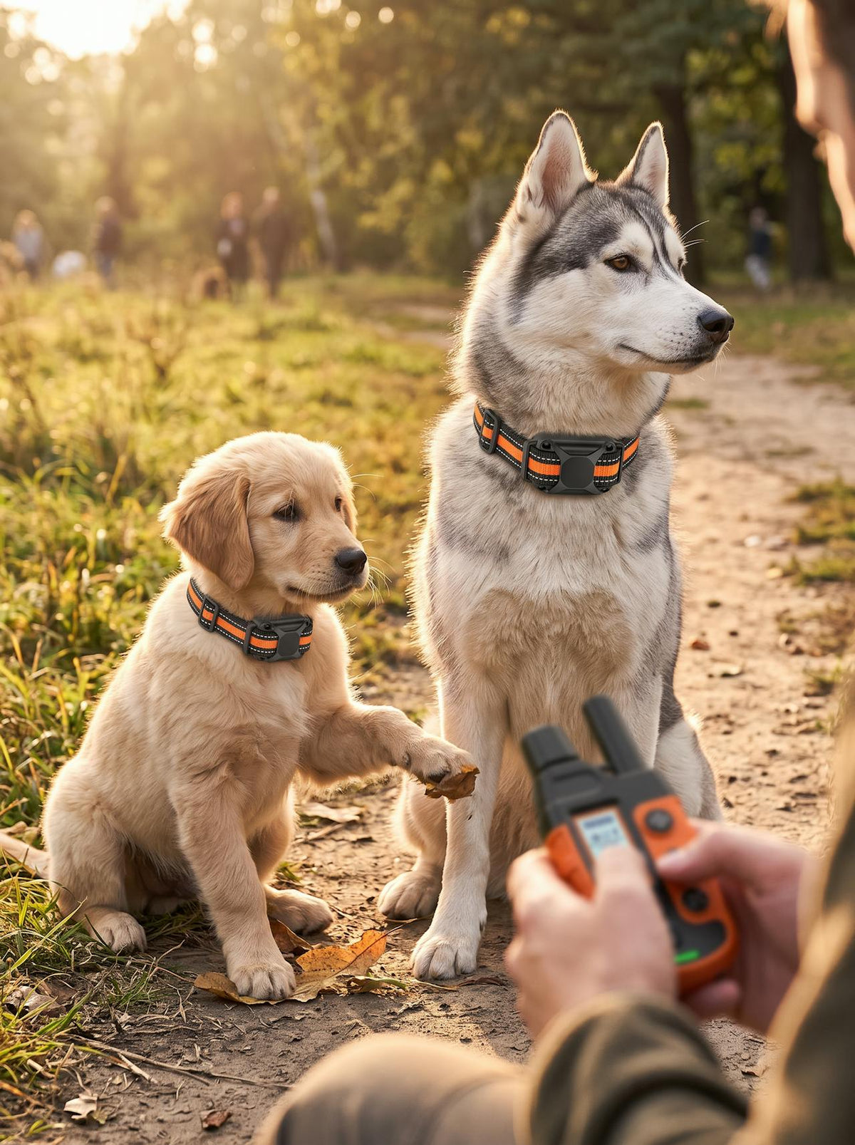 Long-Range Remote Dog Training Collar lifestyle 2