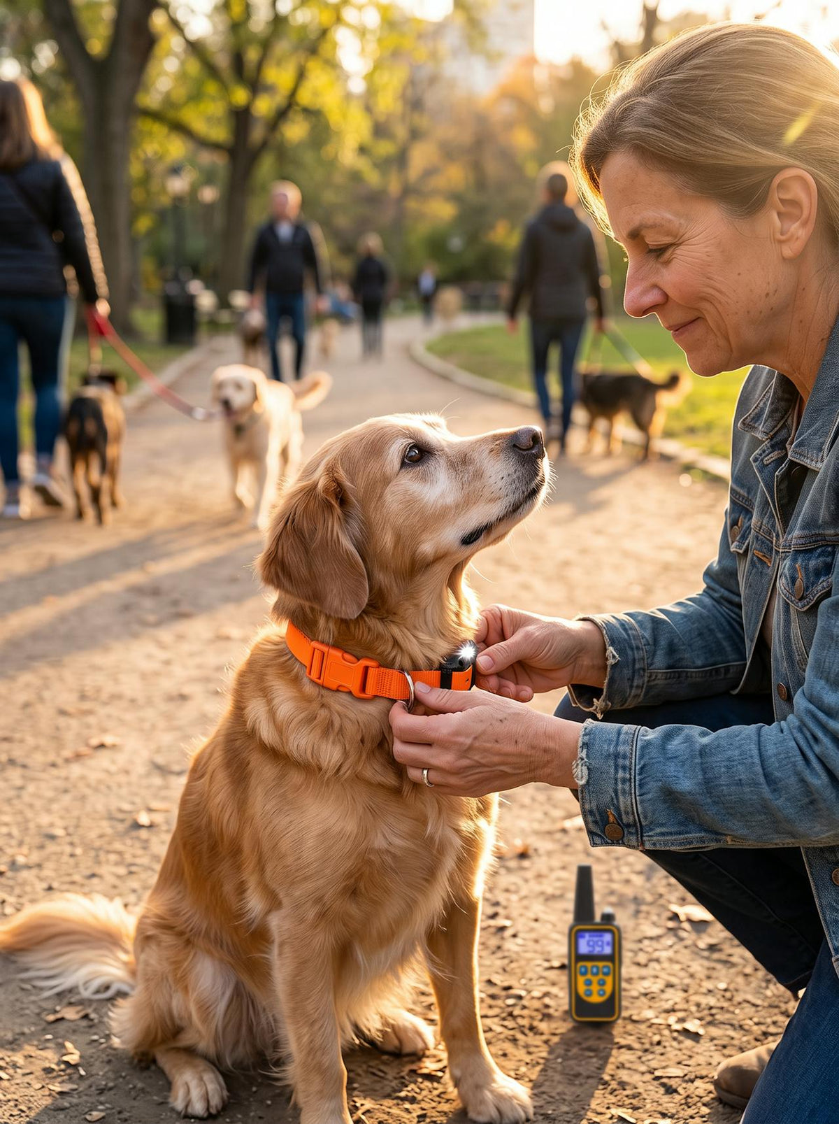 Remote Dog Training Collar lifestyle 2