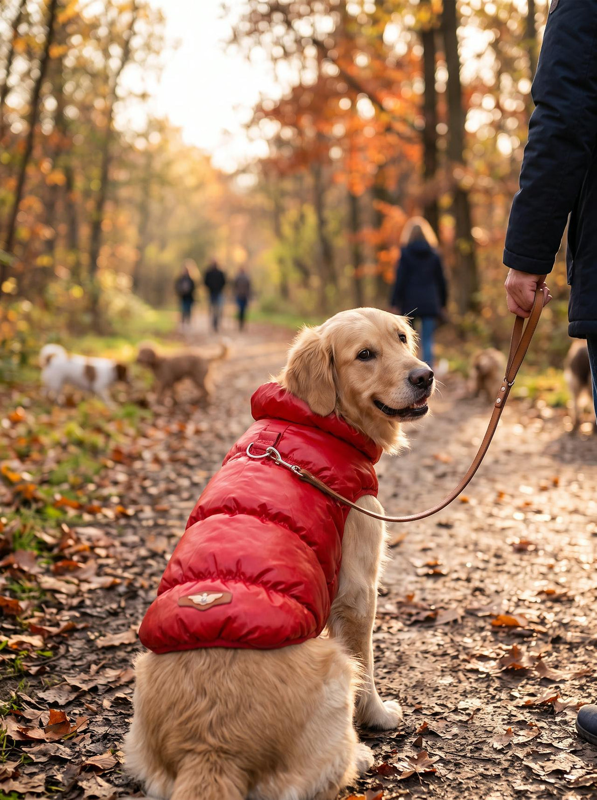Windproof Winter Pet Jacket lifestyle 2