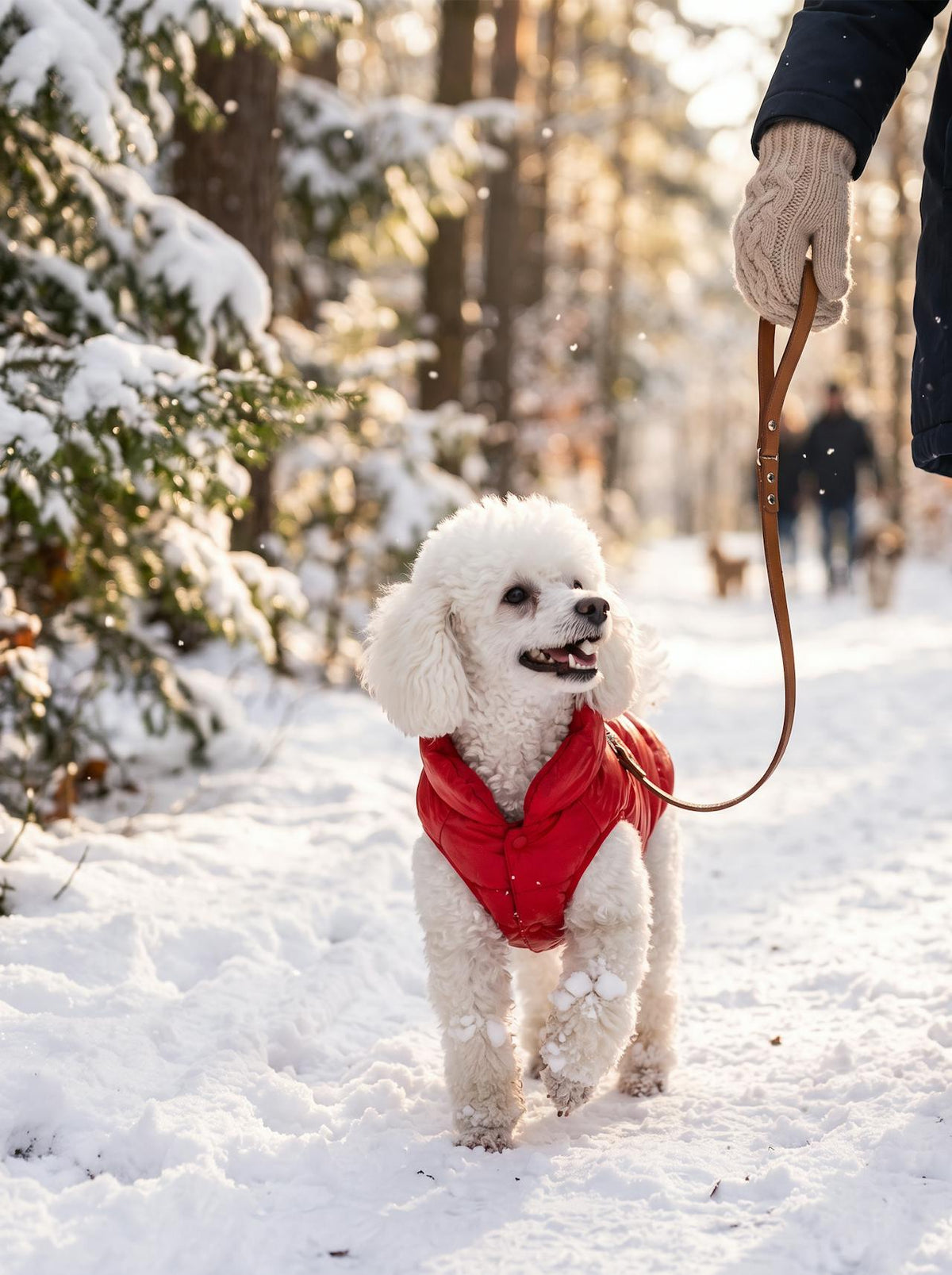 Windproof Winter Pet Jacket lifestyle 3