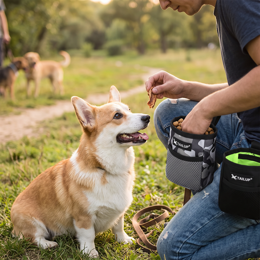 Pet Training Treat Pouch Waist Bag | lifestyle