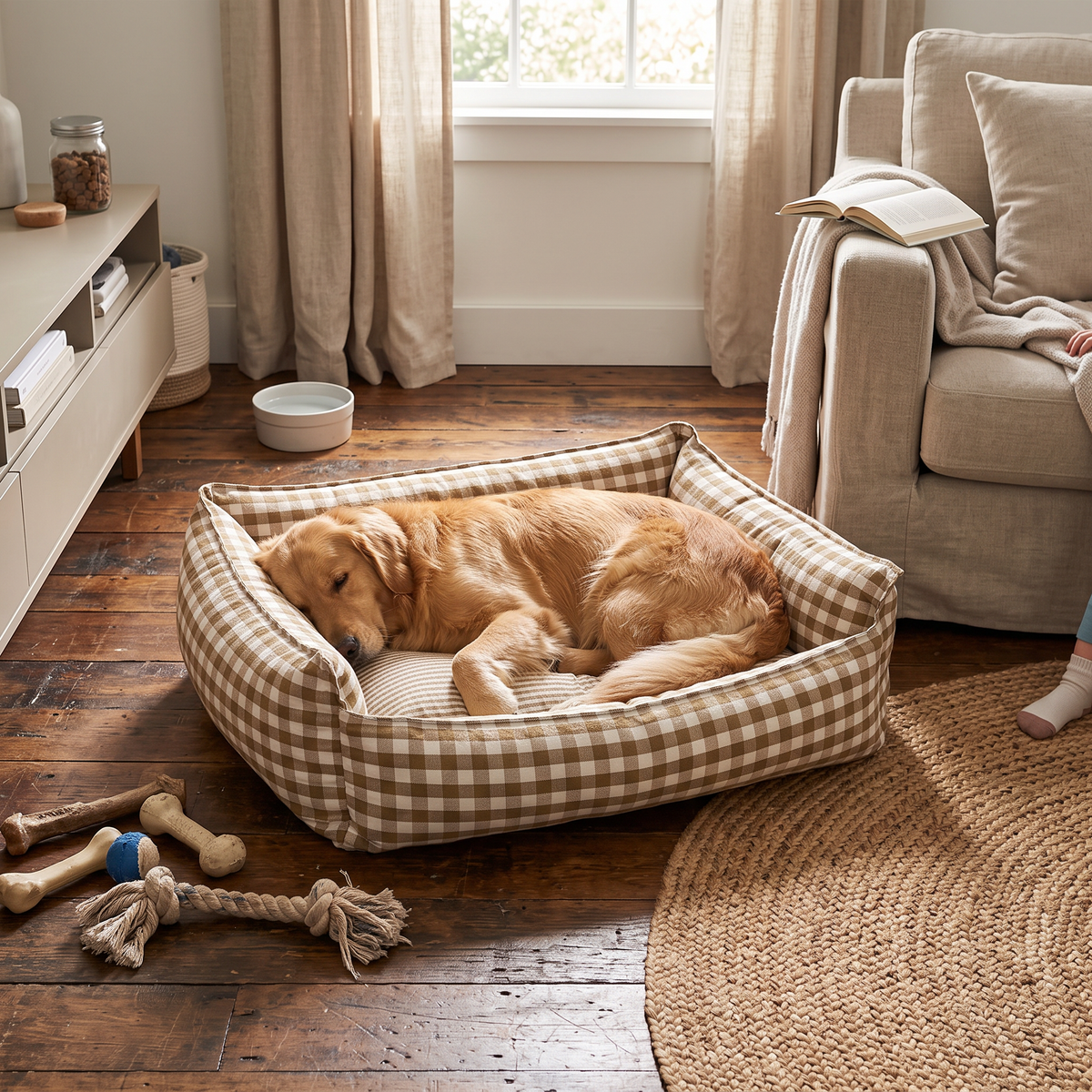 Indoor Pet Sofa Bed for Dogs & Cats | lifestyle