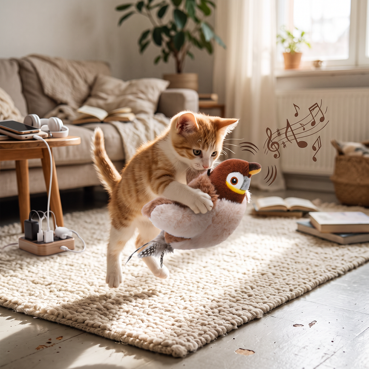 Interactive Catnip Bird Toy for Cats & Dogs | lifestyle