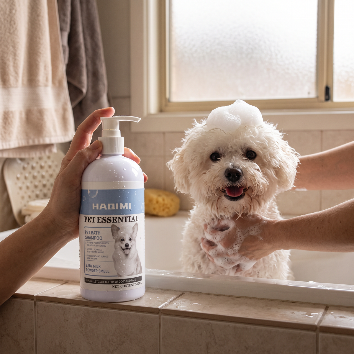 Pet Bath Shampoo 500ml – Gentle & Deodorizing | lifestyle