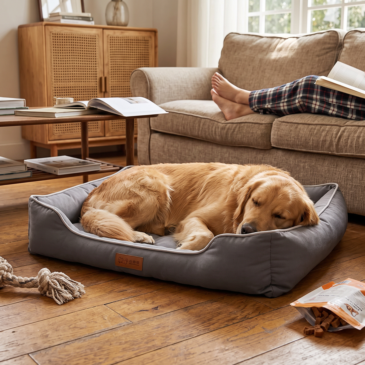Four-Season Waterproof Dog & Cat Bed | lifestyle