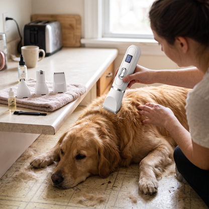 Electric Pet Hair Clipper Rechargeable | lifestyle